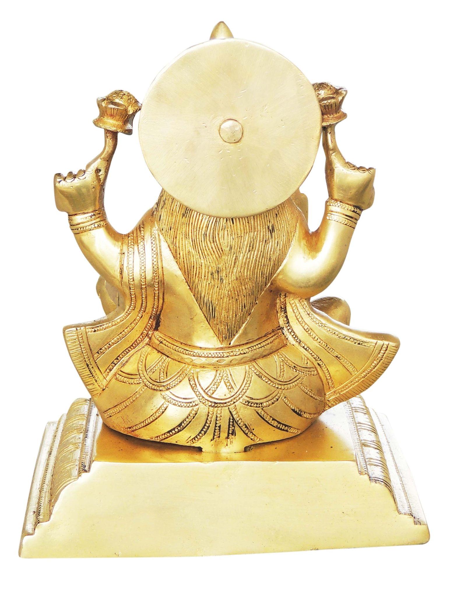 Brass Lakshmi — 9.5"