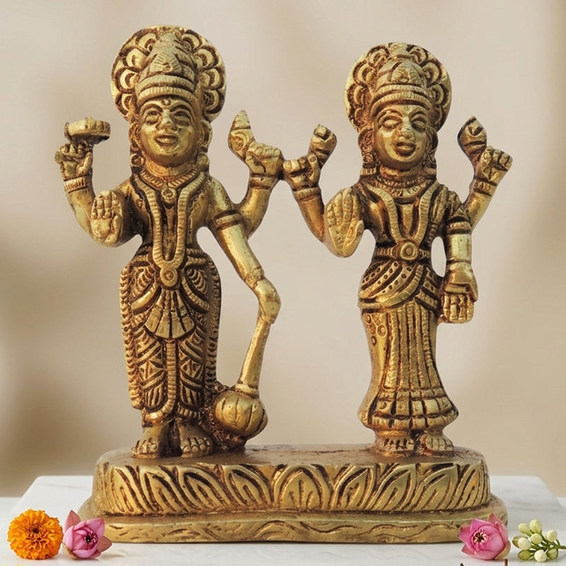 Brass Lakshmi — 4.5"