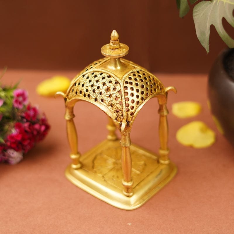 Brass Temple Mandir — 7"