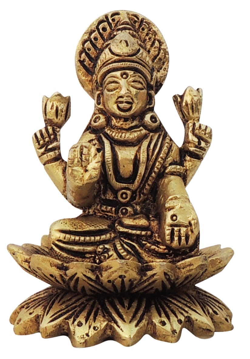 Brass Lakshmi — 3"