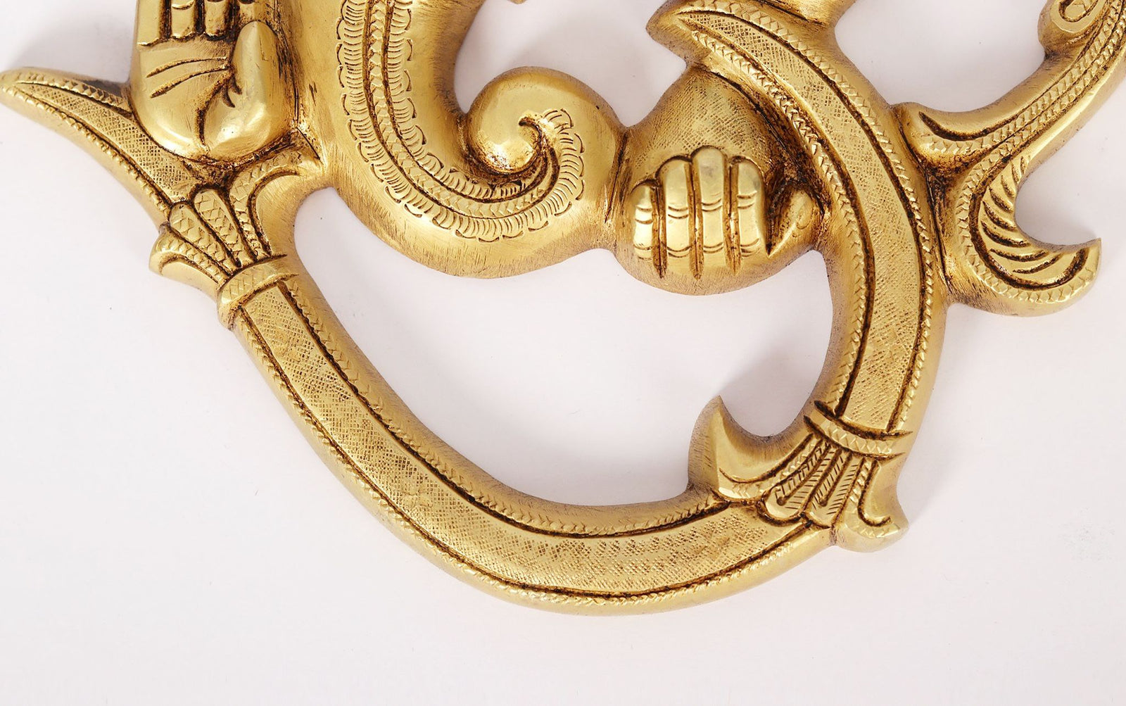 Brass Ganesh — 8.2"