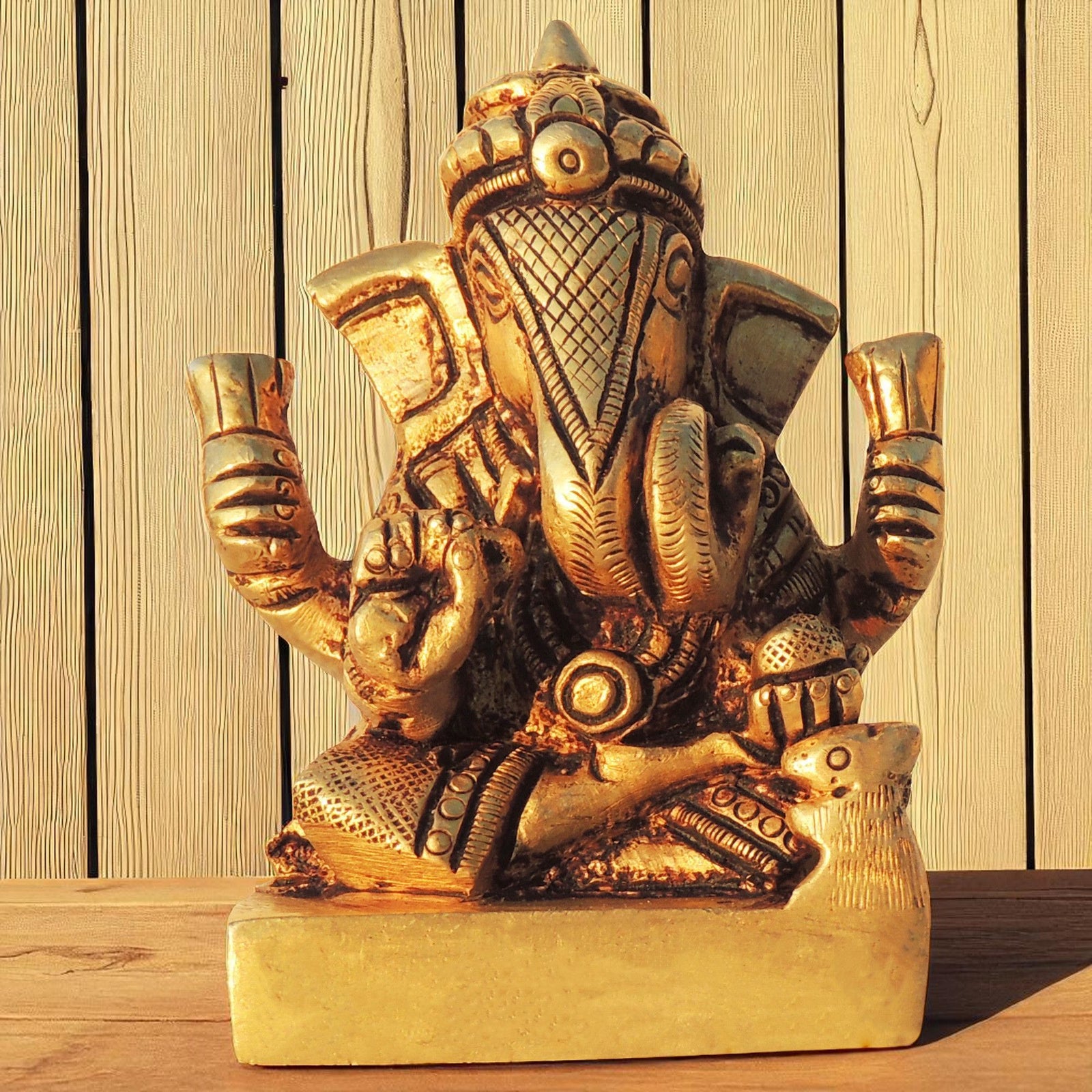 Brass Ganesh — 3"