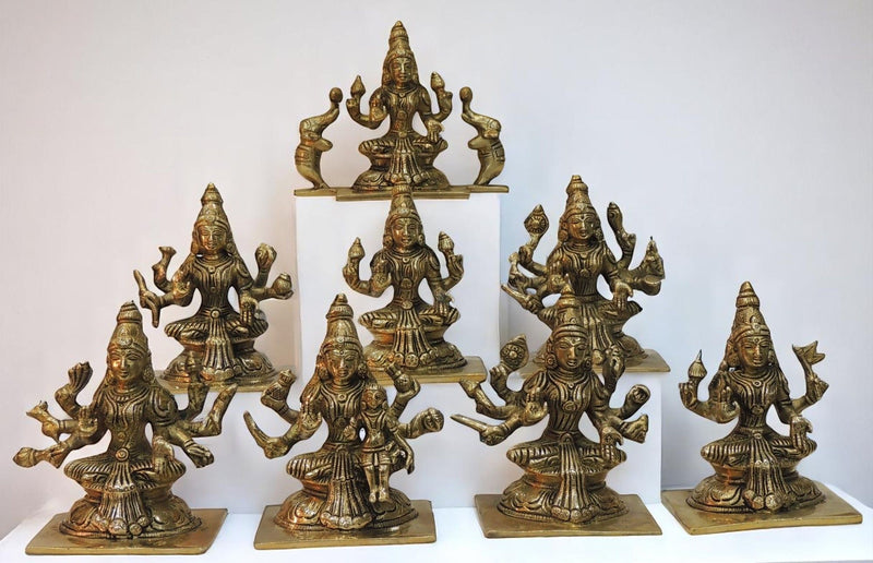 Brass Lakshmi