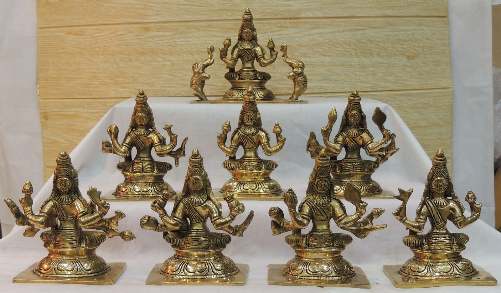 Brass Lakshmi