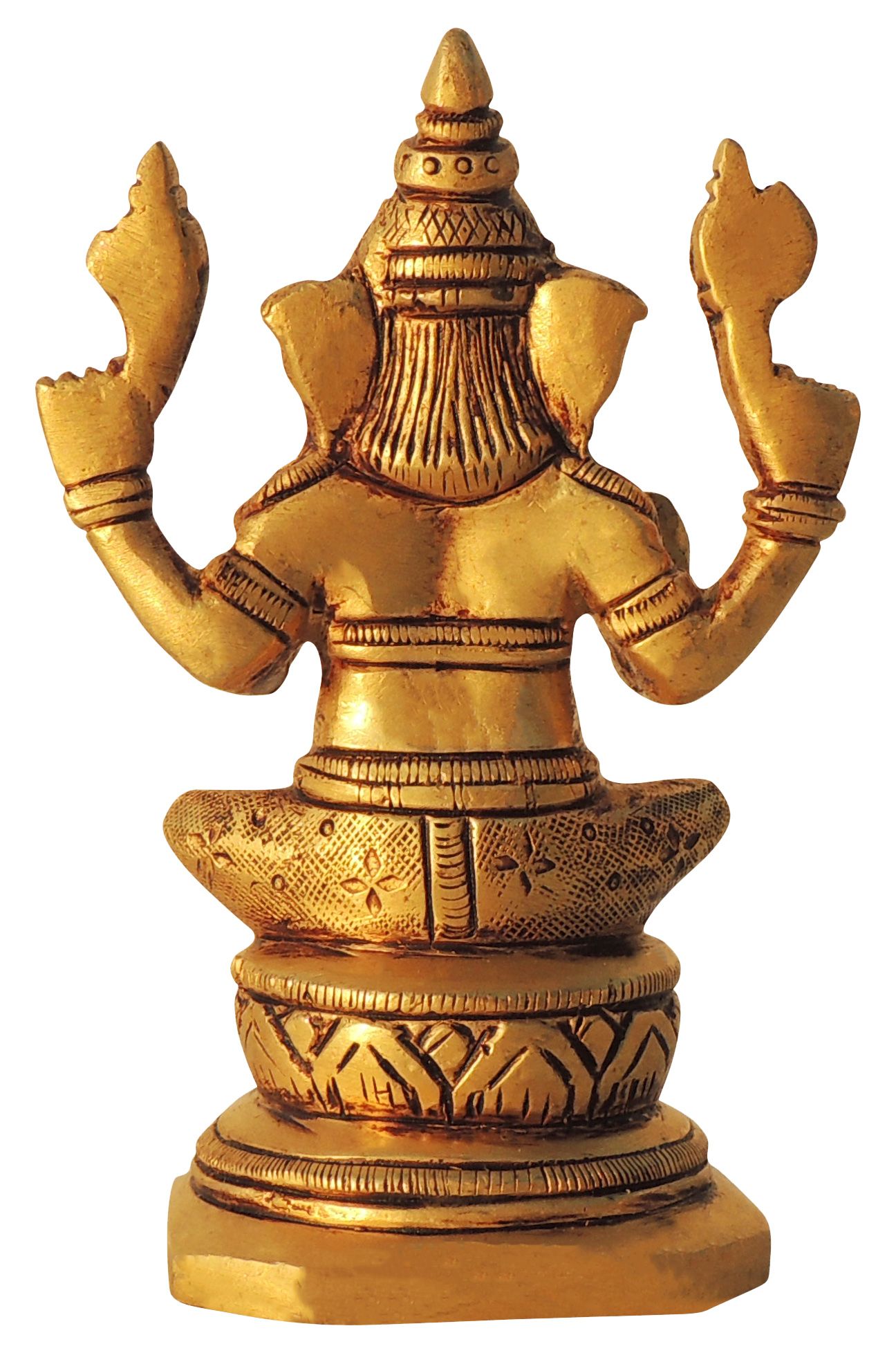 Brass Ganesh — 4.5"