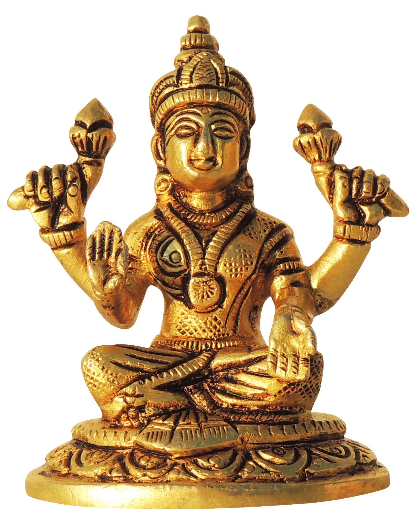 Brass Lakshmi — 3"