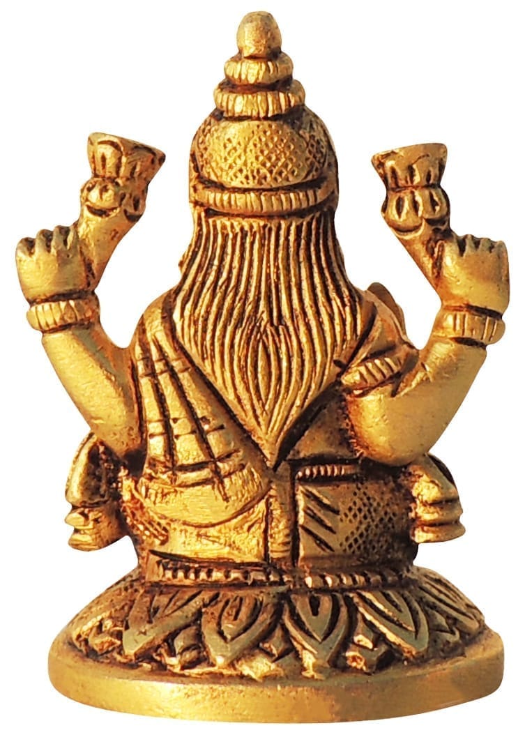 Brass Lakshmi — 2.5"
