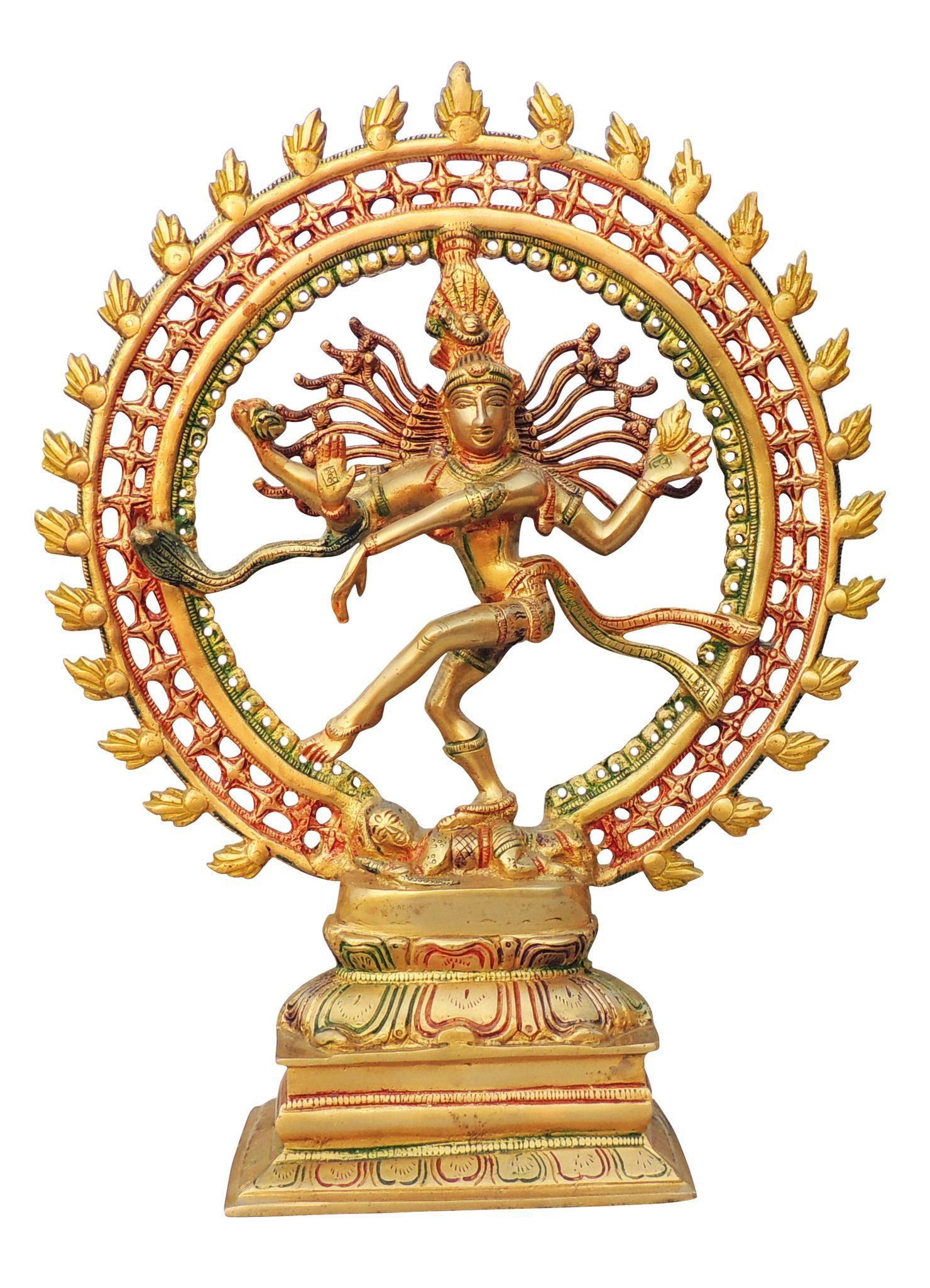 Brass Nataraja — 17.3"
