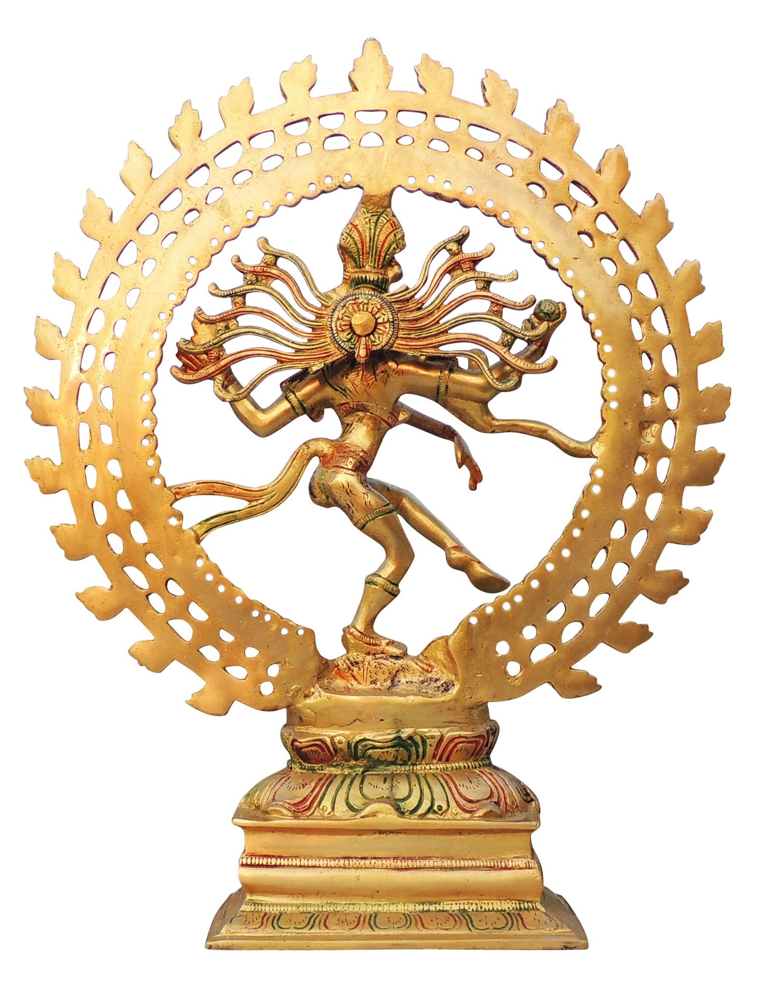 Brass Nataraja — 17.3"