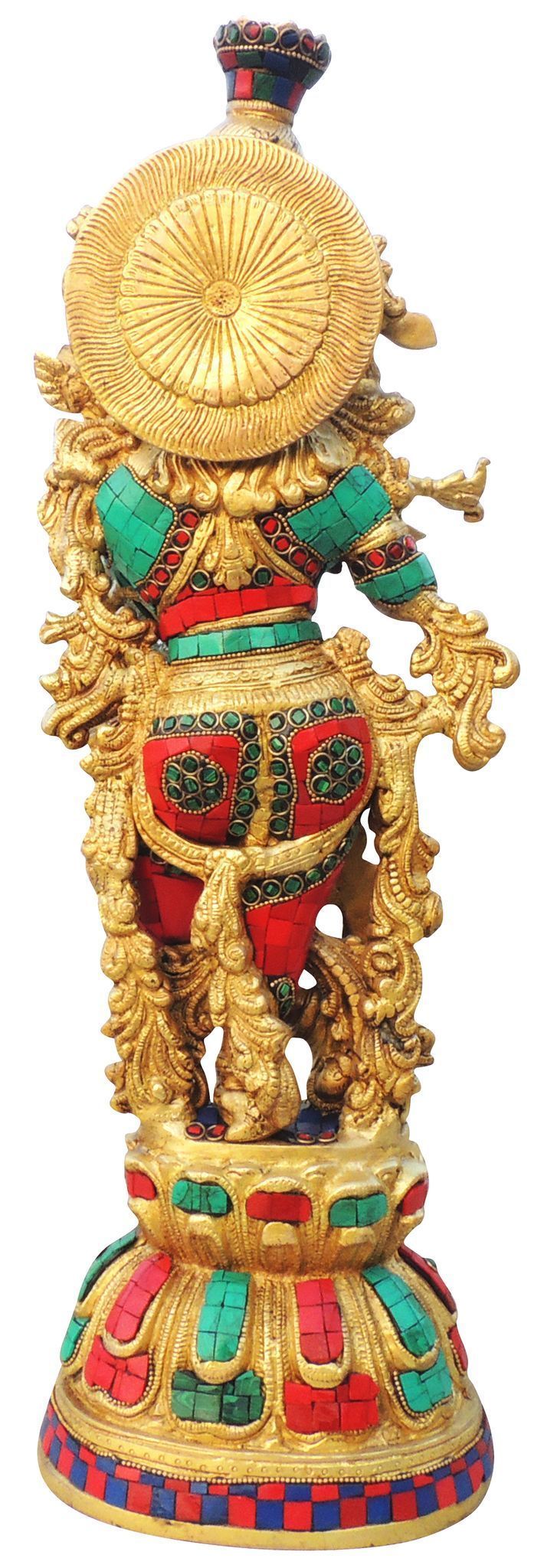 Brass Krishna — 20.7"
