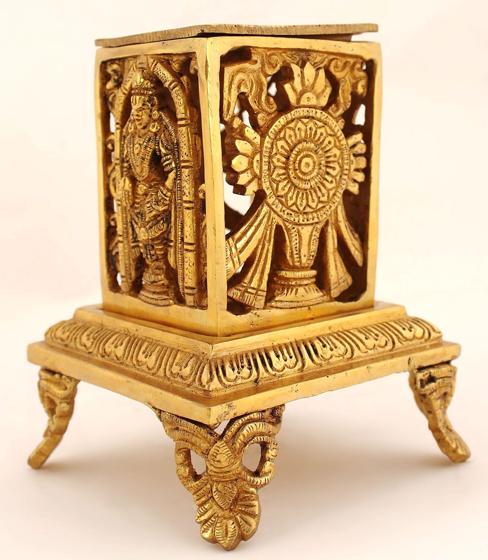 Brass Chowki For — 2.2"