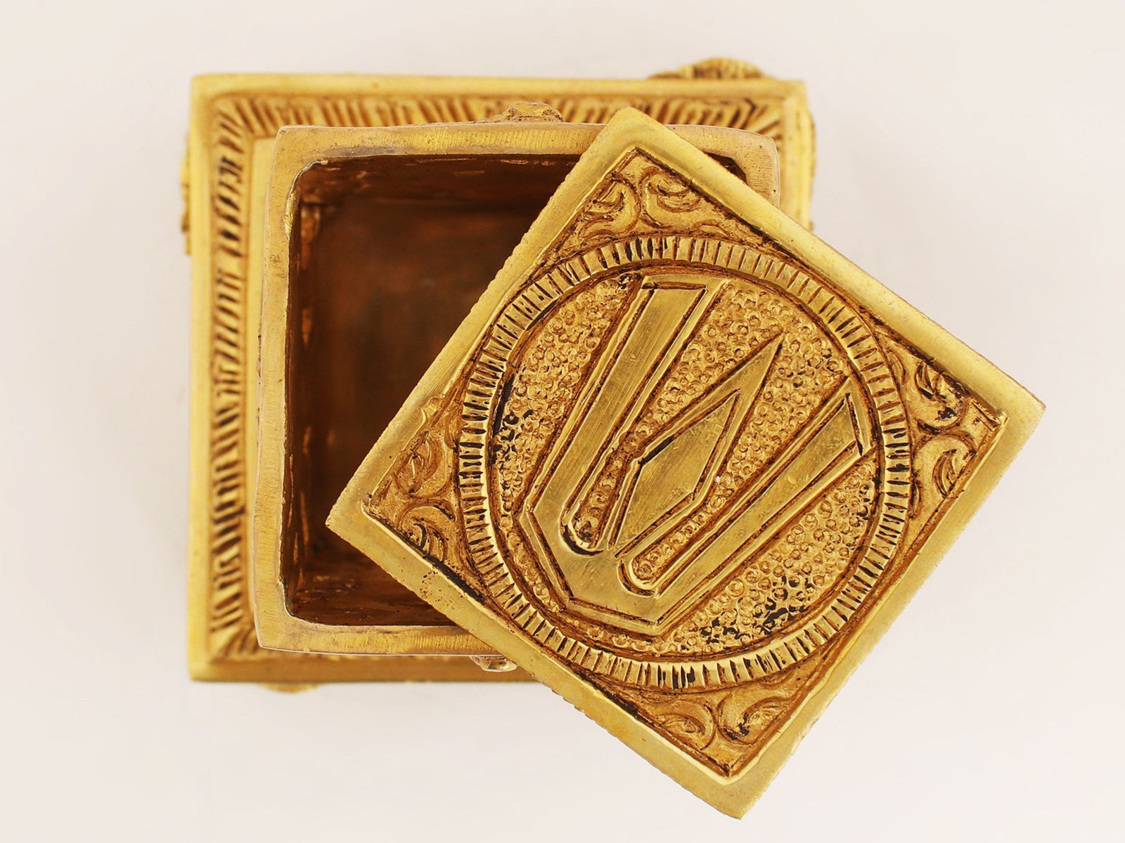 Brass Chowki For — 2.2"