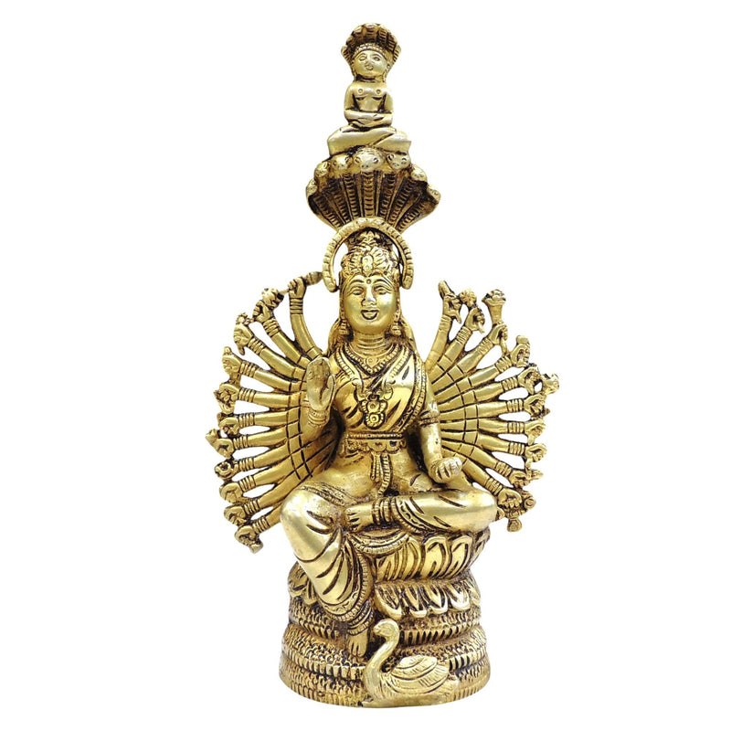 Brass Gayatri Devi — 11"