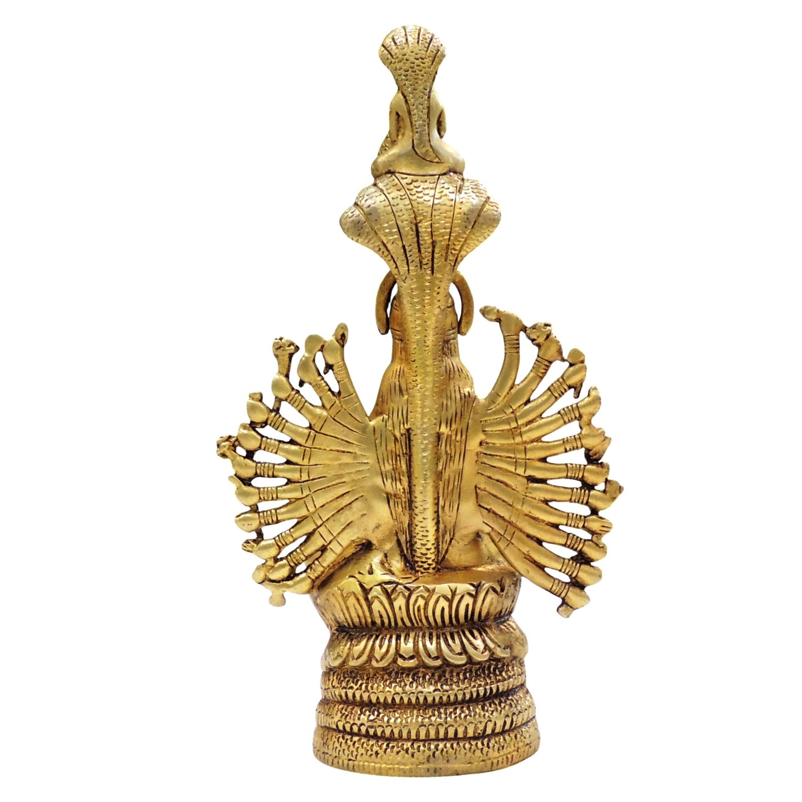 Brass Gayatri Devi — 11"