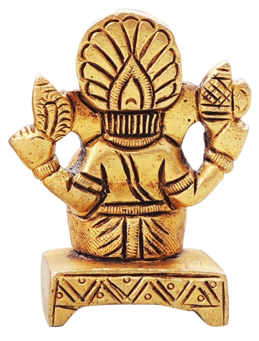 Brass Ganesh — 2.5"