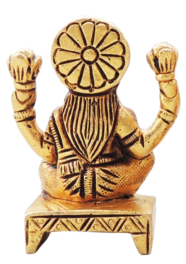 Brass Lakshmi — 2.5"