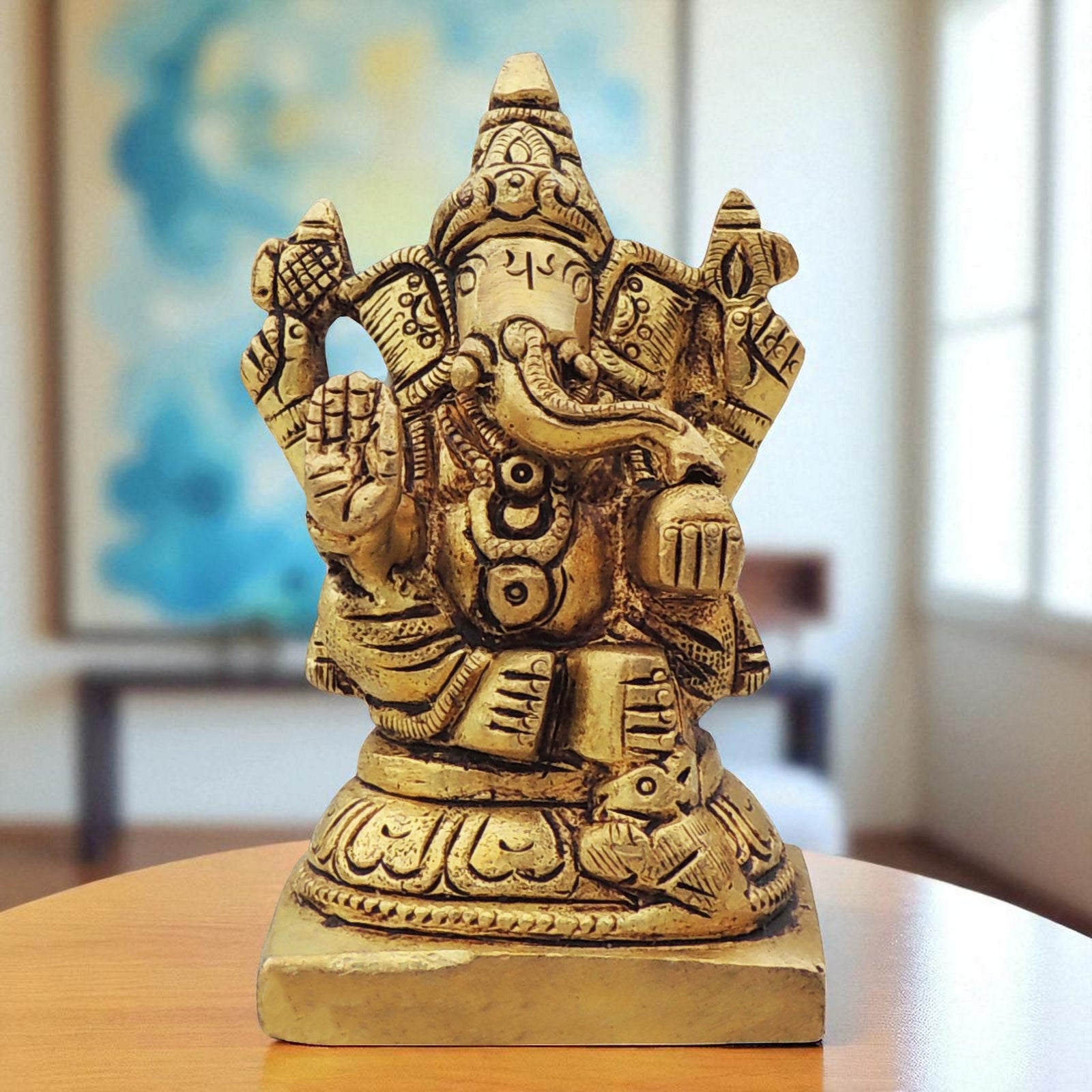 Brass Ganesh — 3.2"