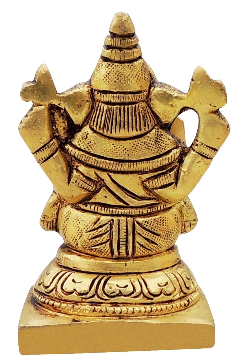 Brass Ganesh — 3.2"