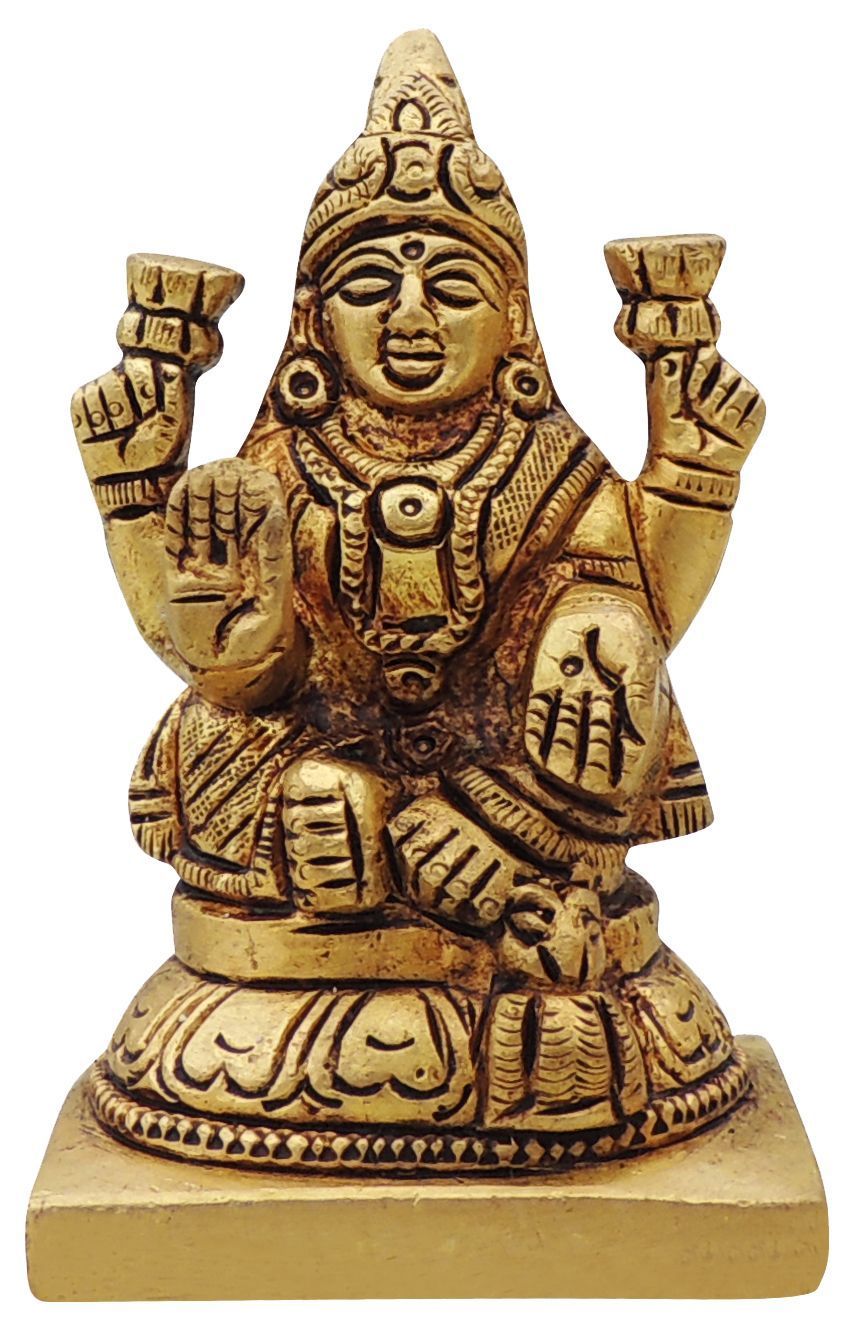 Brass Lakshmi — 3.2"
