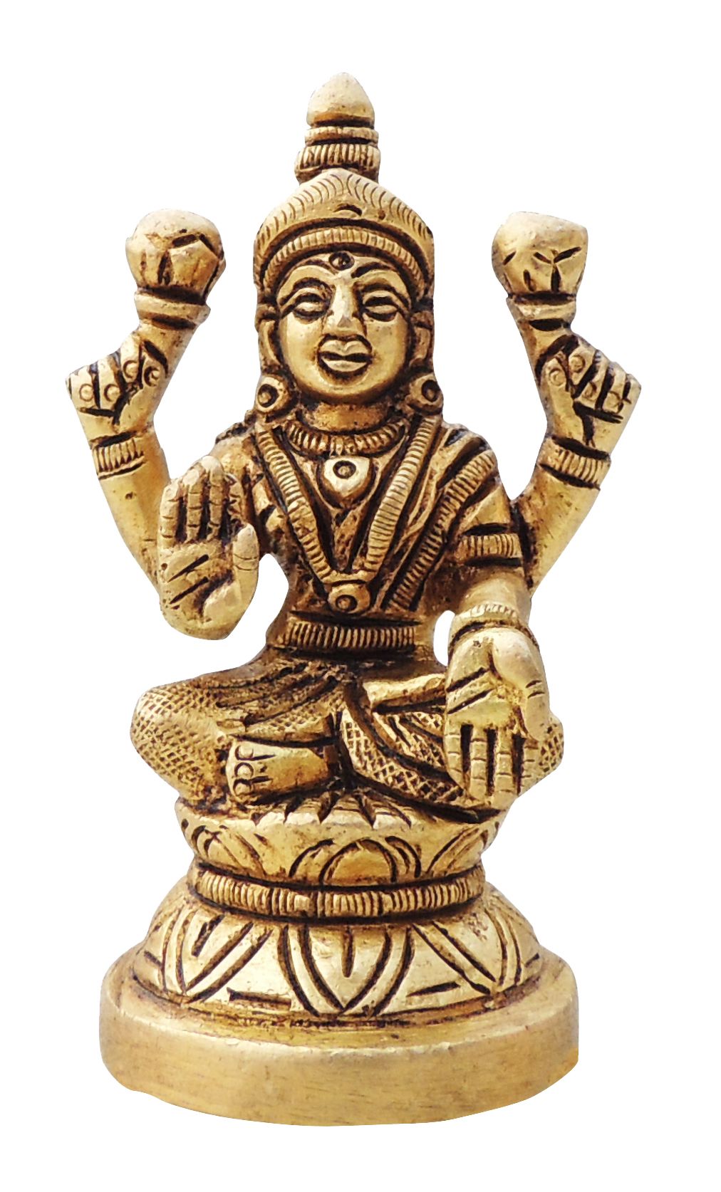 Brass Lakshmi — 3"