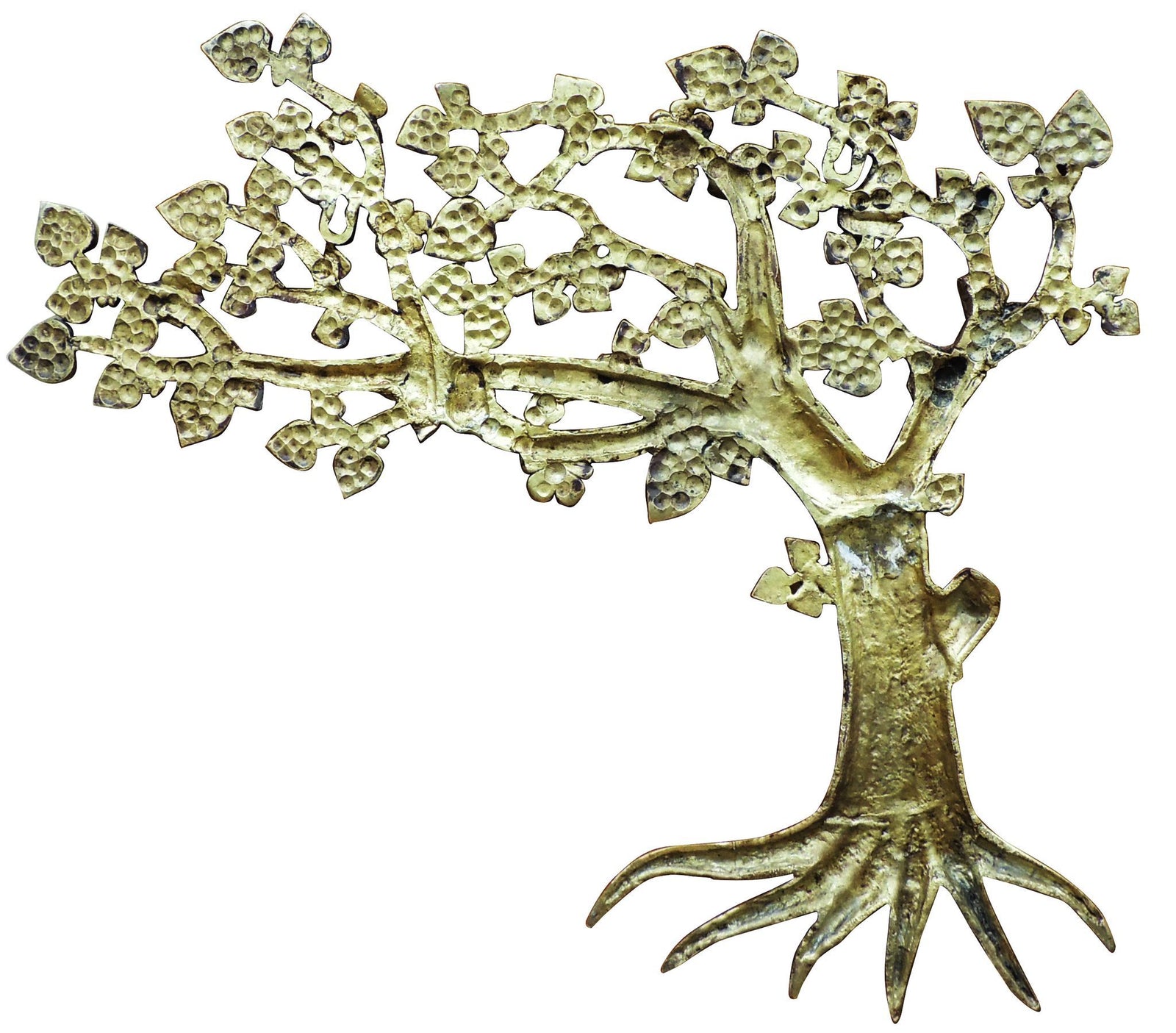 Brass Wall Kalpavriksha Tree — 18.5"