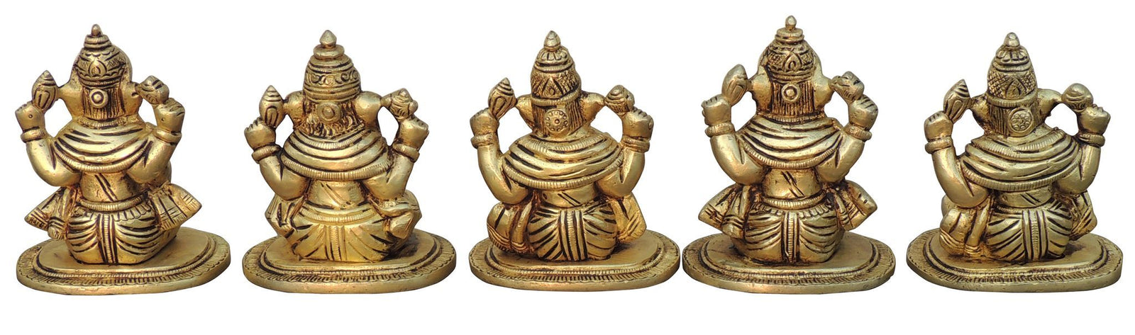 Brass Ganesh — 4"