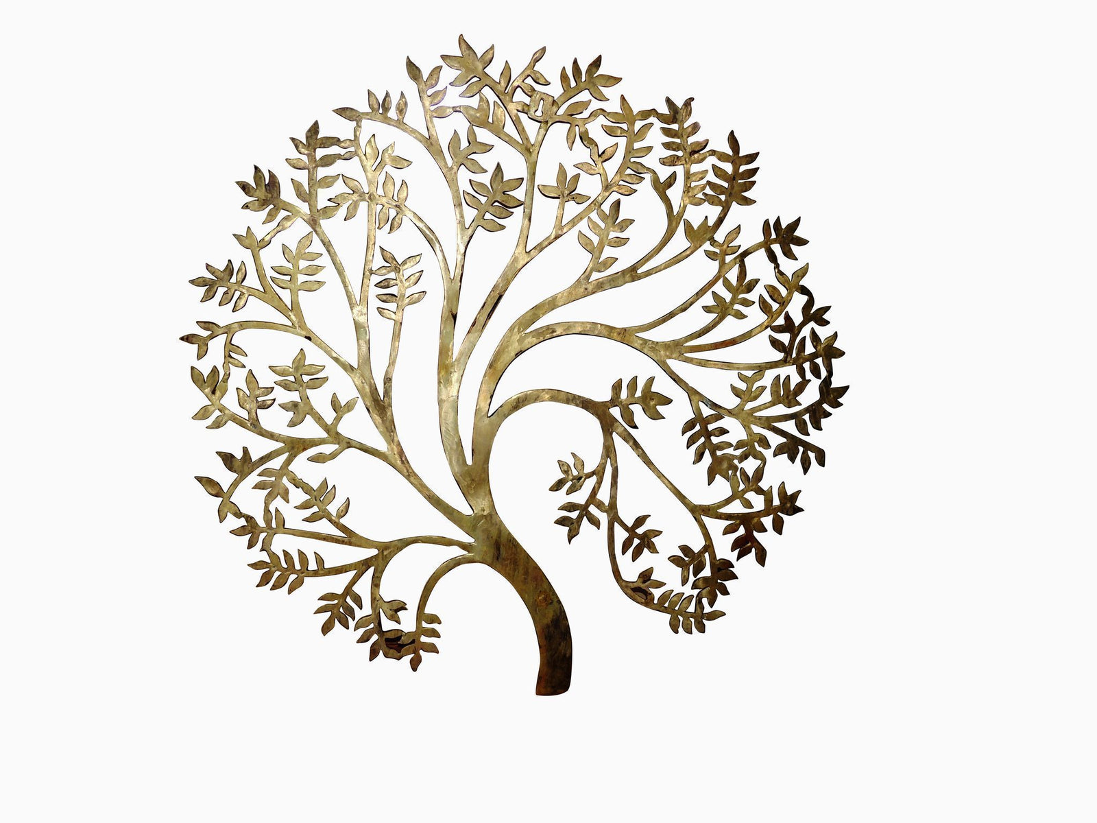 Brass Wall Kalpavriksha Tree — 44"