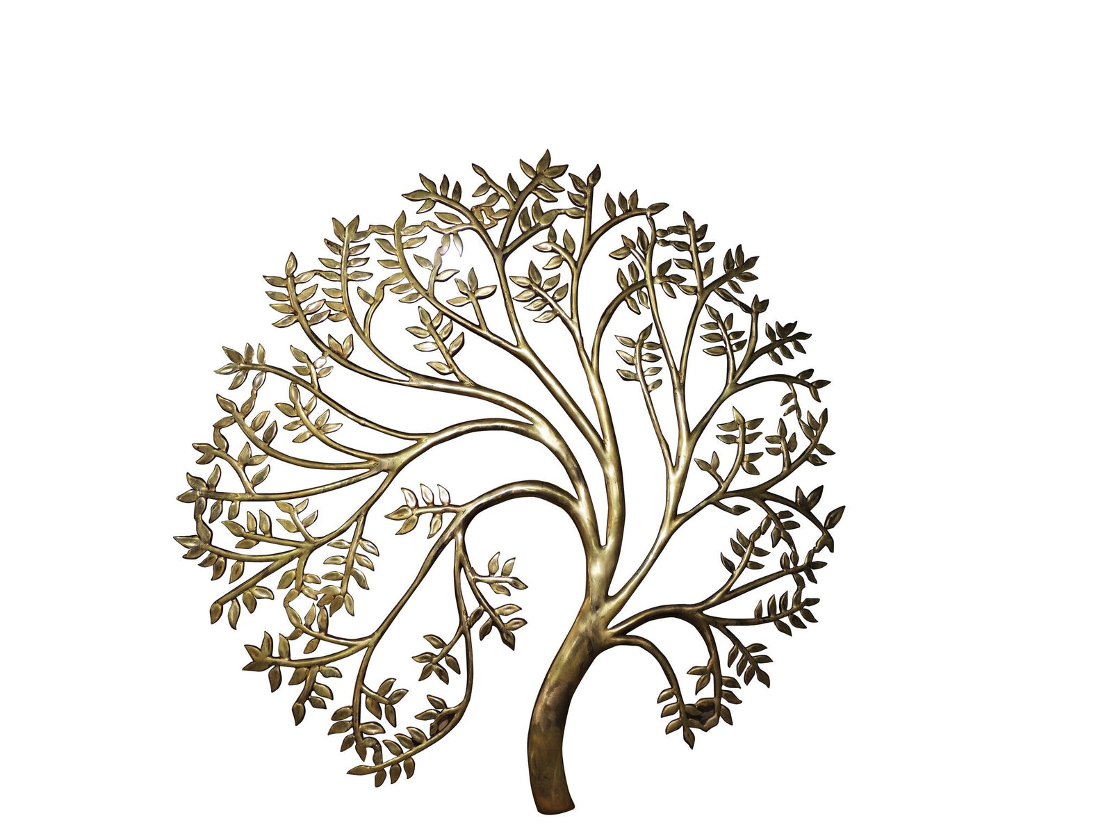 Brass Wall Kalpavriksha Tree — 44"