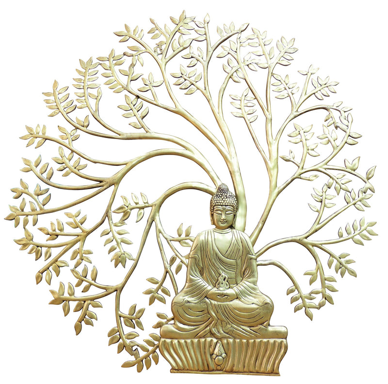 Brass Buddha — 44"