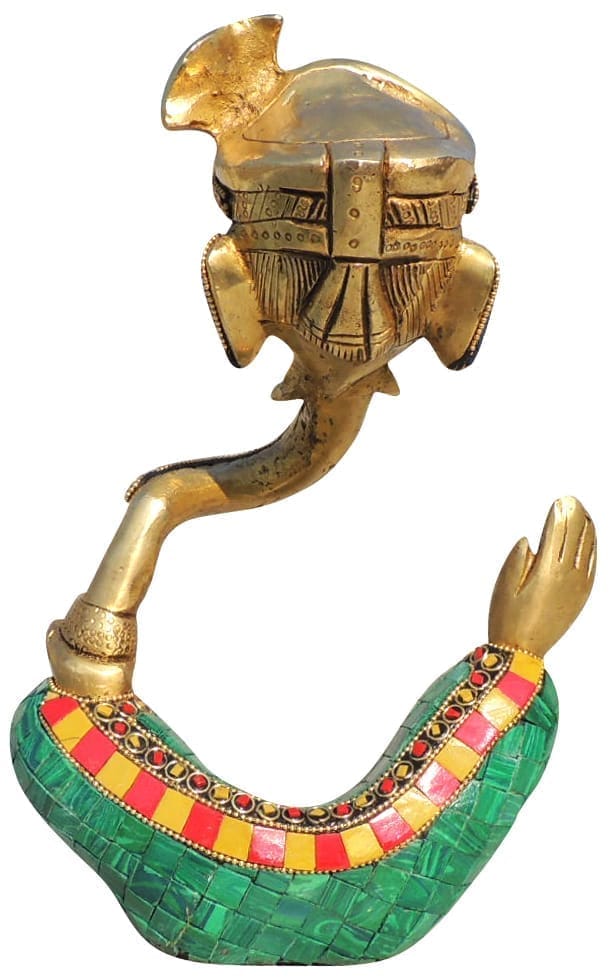 Brass Ganesh — 10"