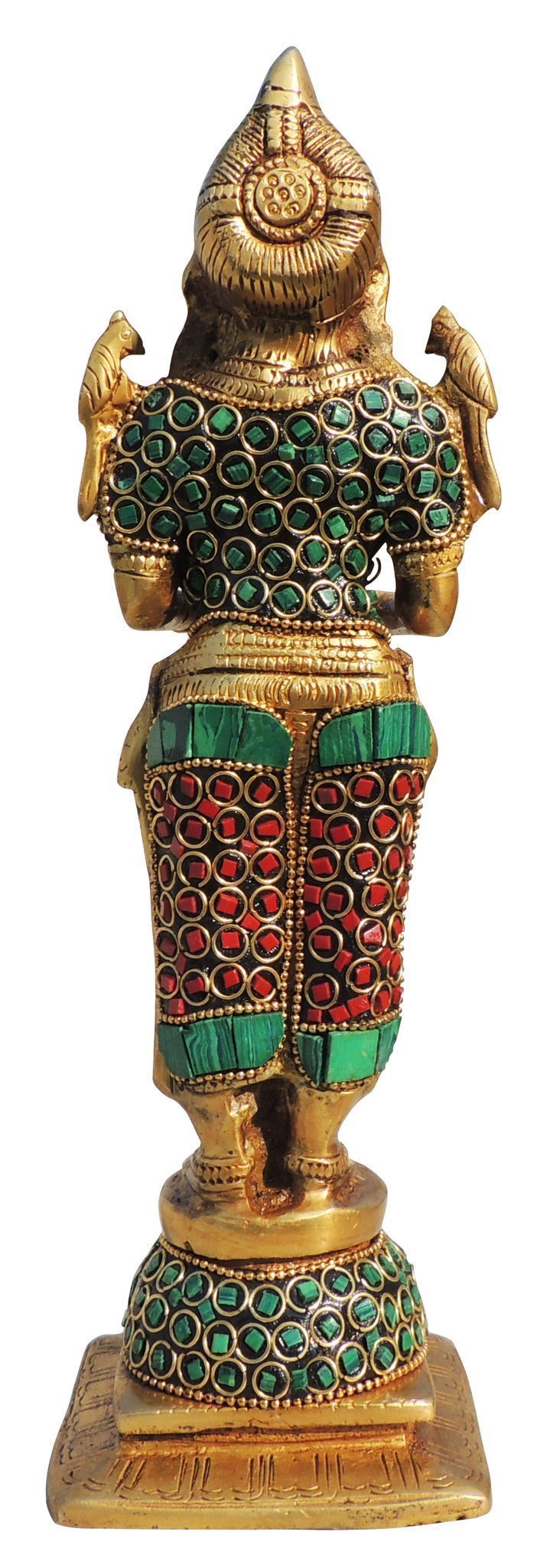 Brass Deep Lady Stone — 10"
