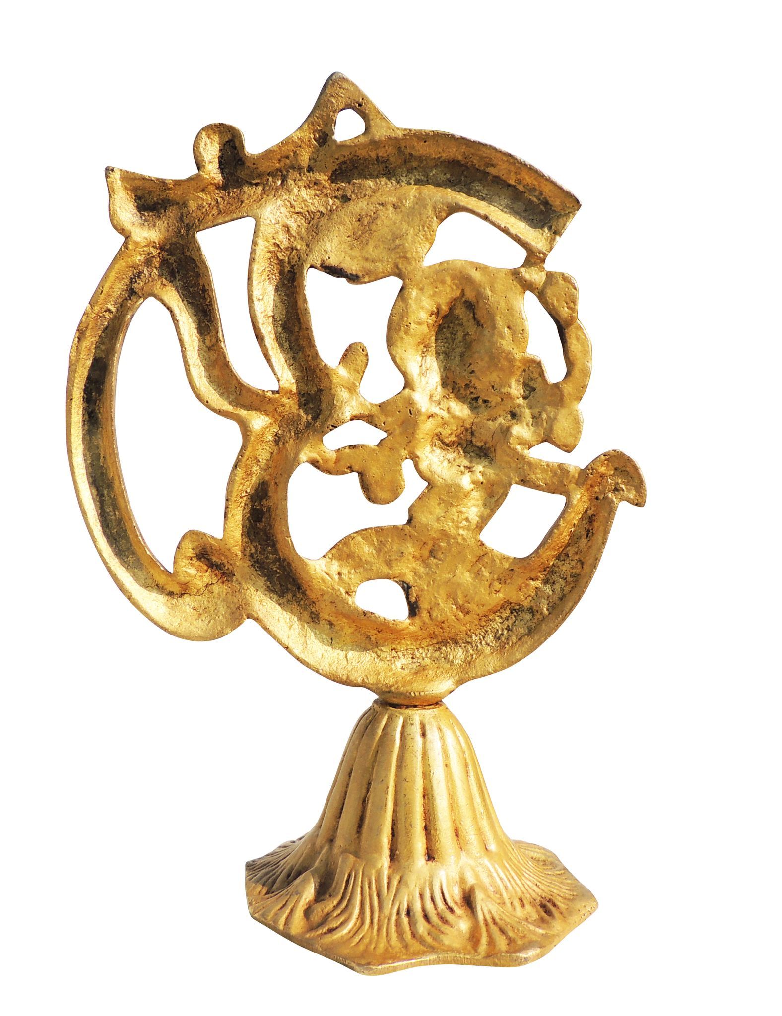 Brass Ganesh — 8.5"