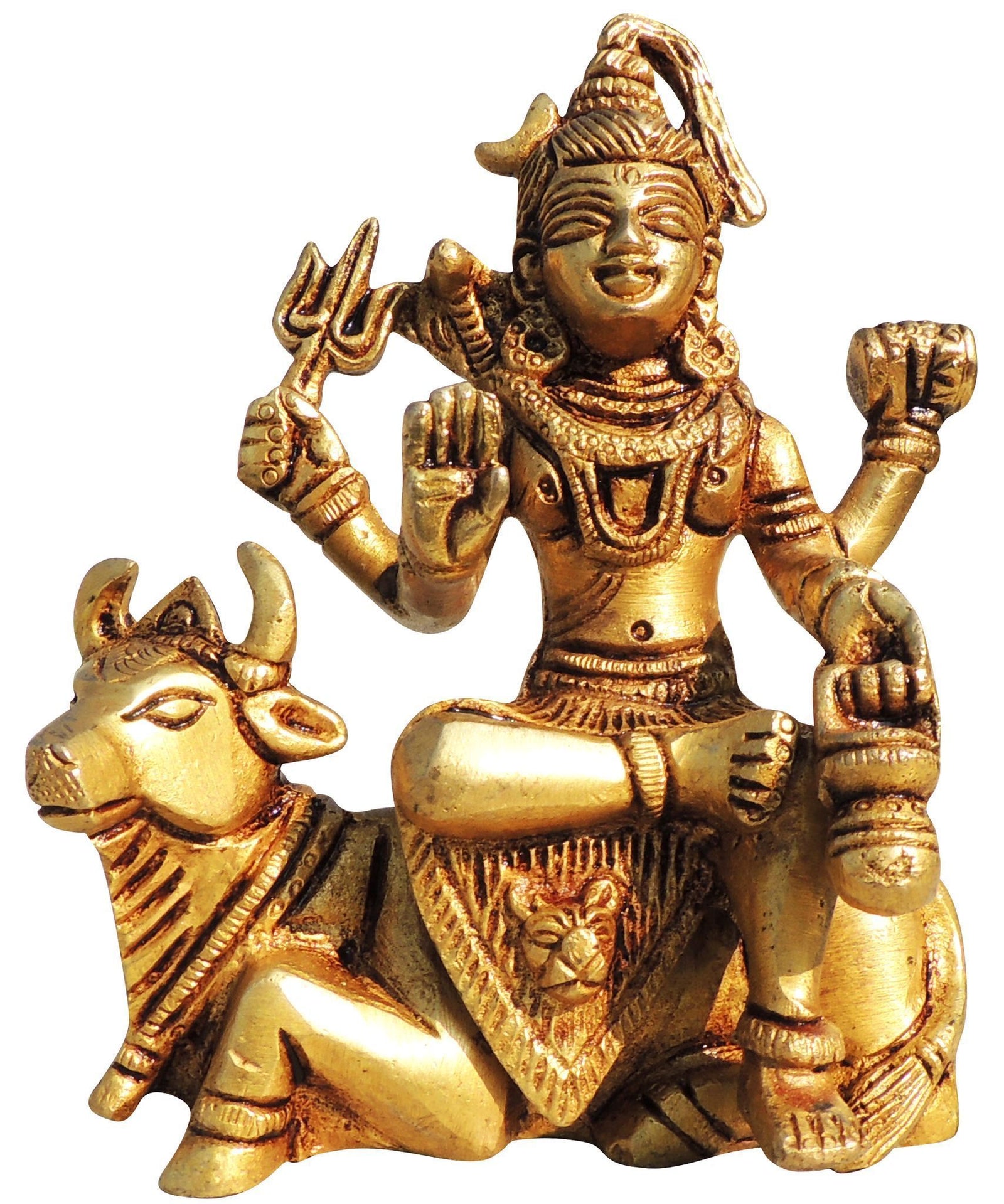 Brass Shiva — 4.5"