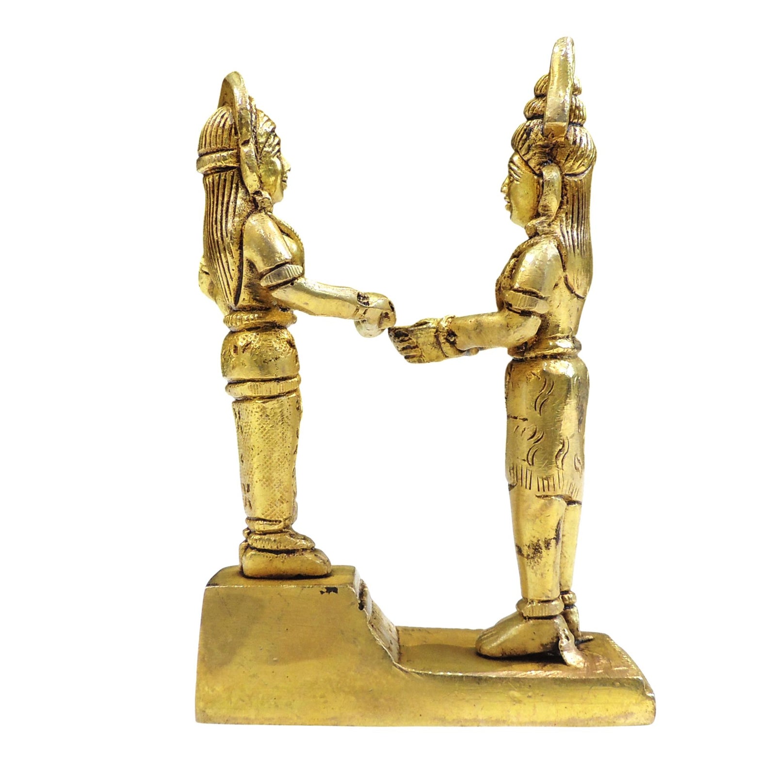 Brass Shiva, Standing — 5.2"