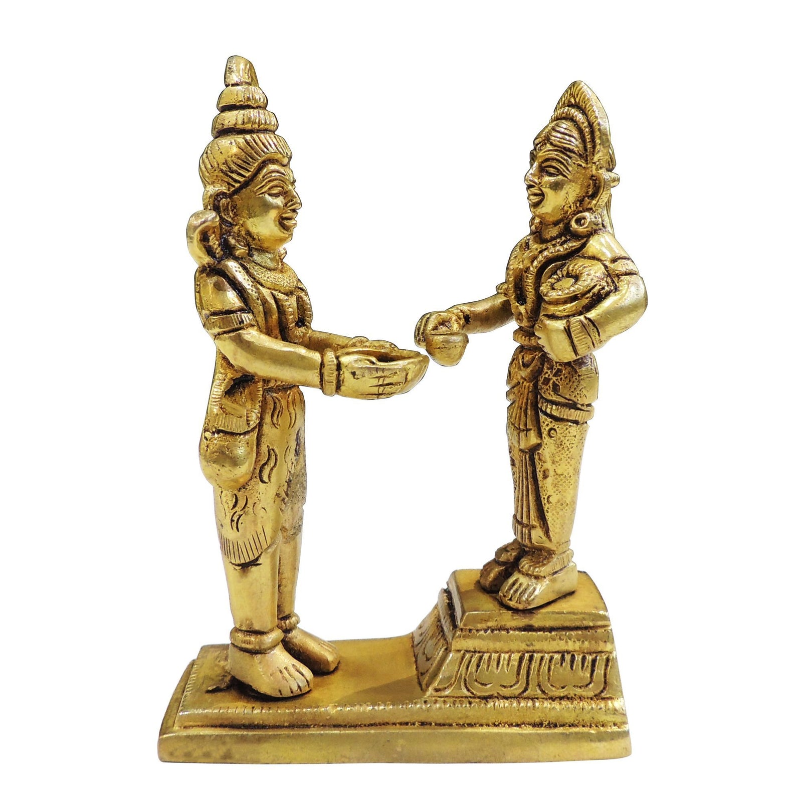 Brass Shiva, Standing — 5.2"