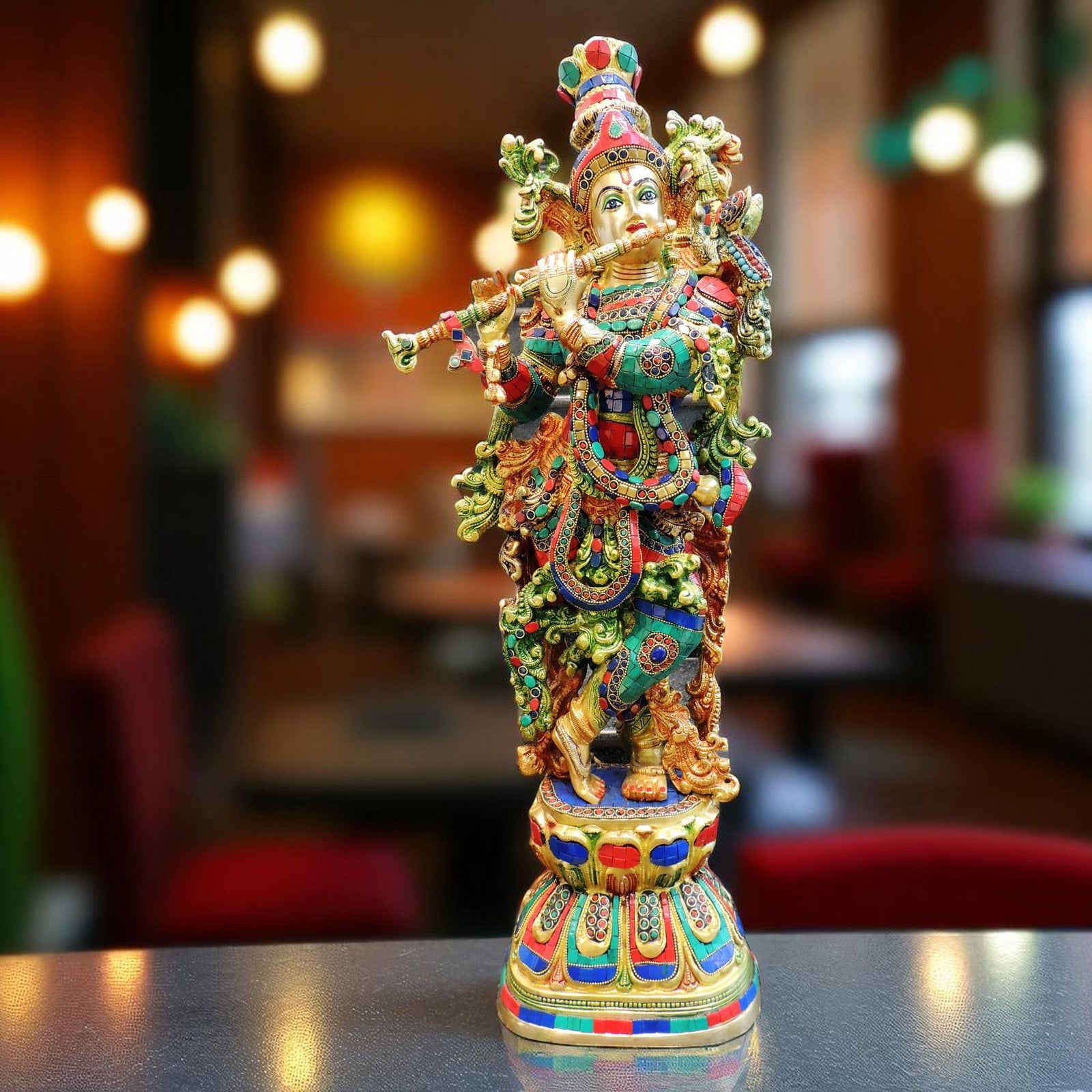 Brass Krishna — 29"