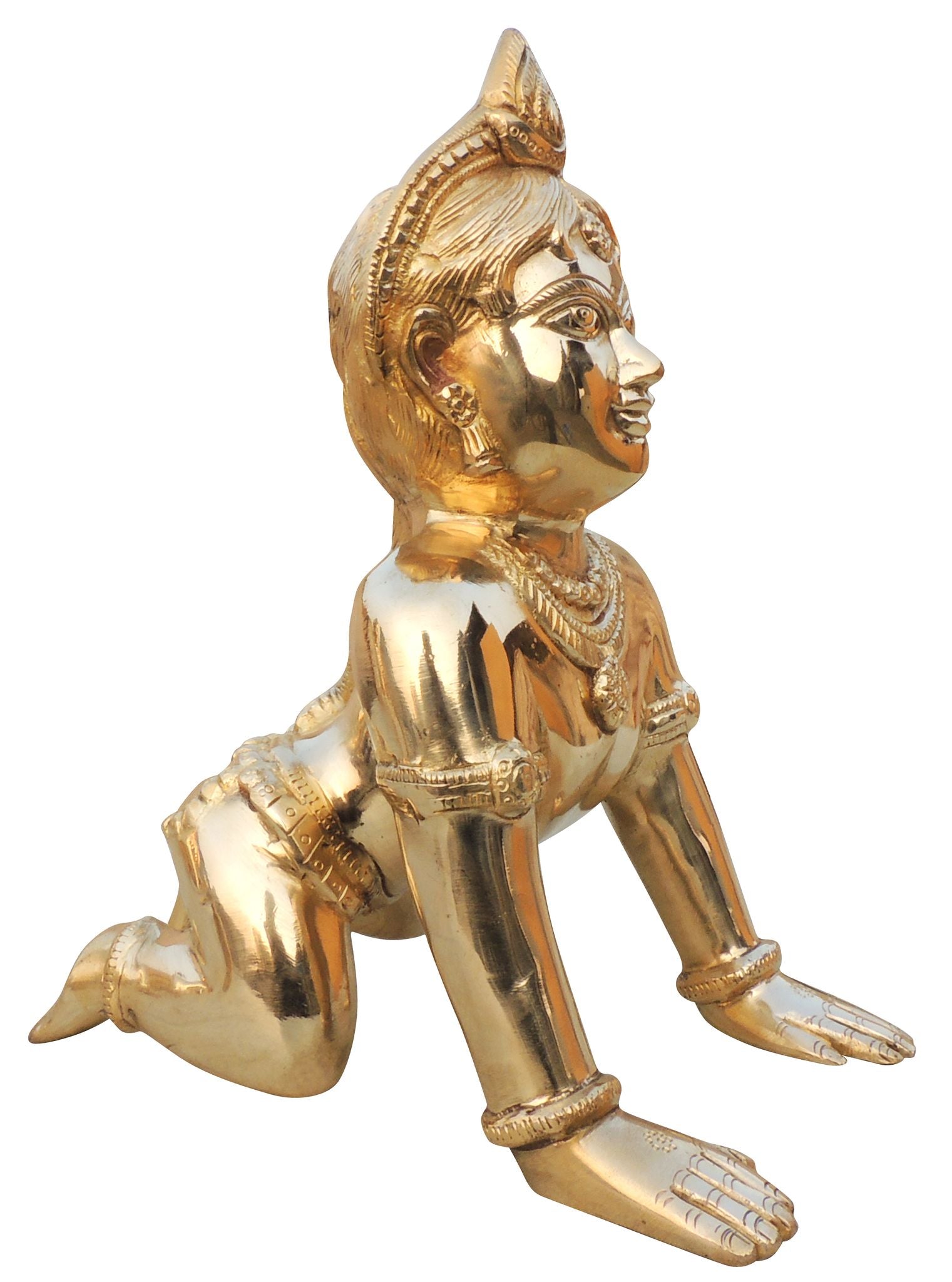 Brass Radha — 12.2"