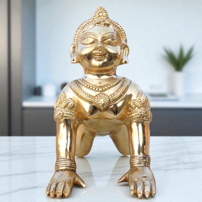Brass Radha — 10.2"