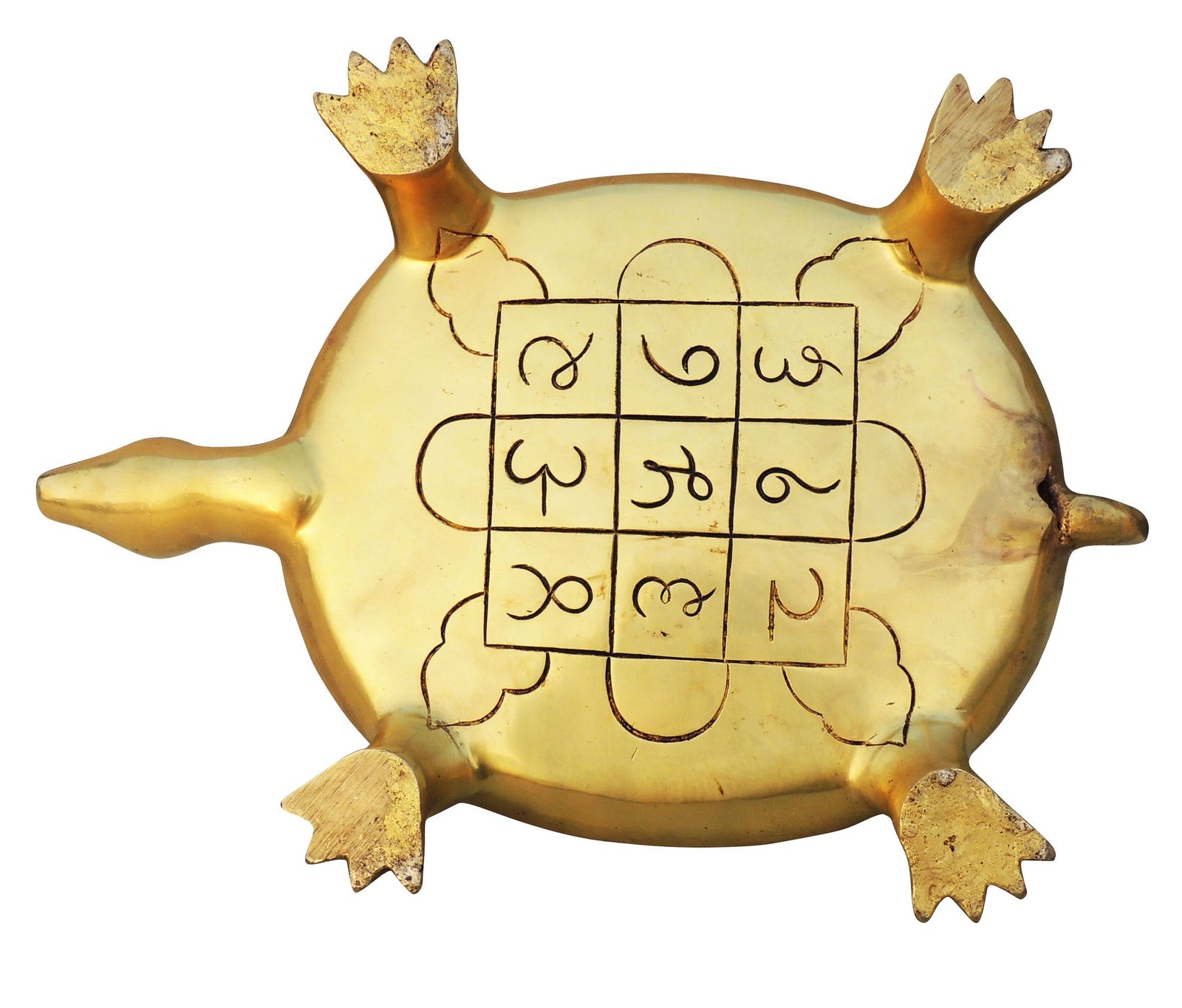 Brass Tortoise — 6"
