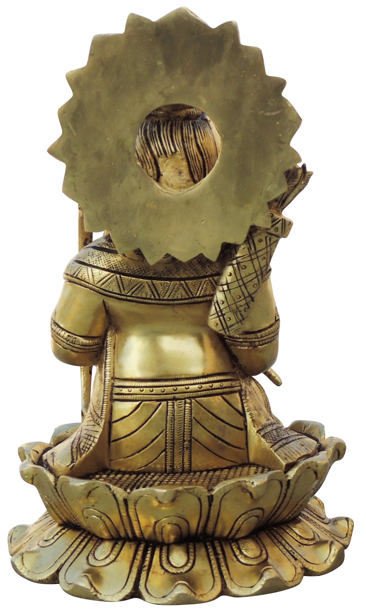 Brass Krishna — 9"