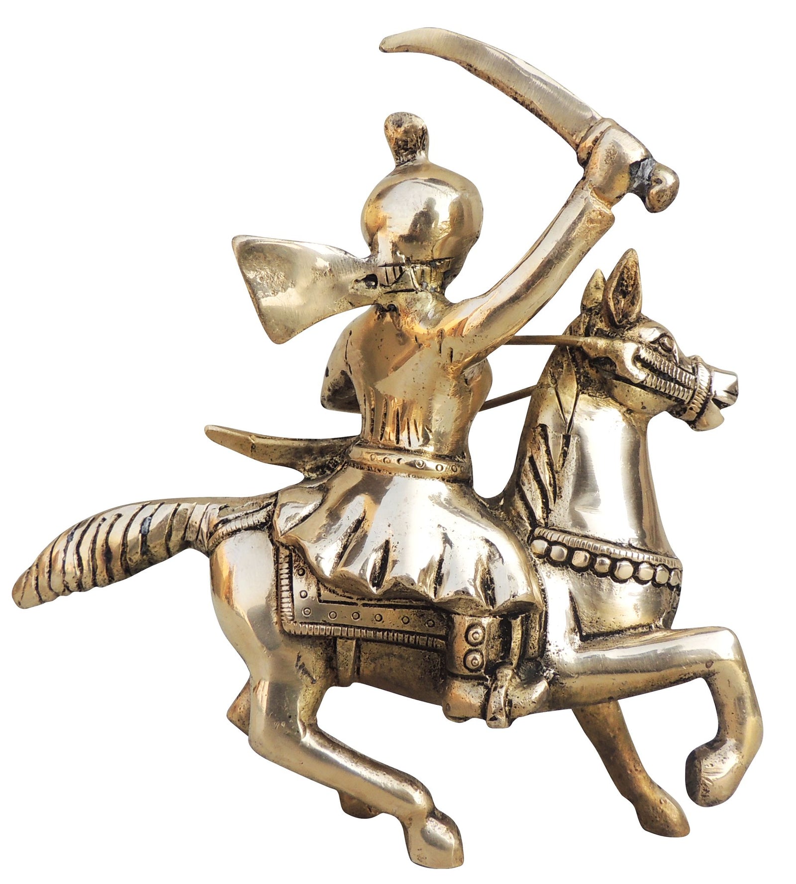 Brass Lakshmi — 7.5"