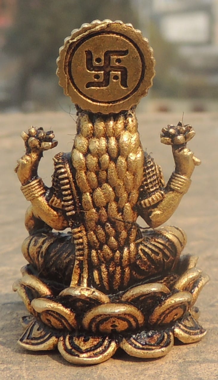 Brass Lakshmi — 1.6"