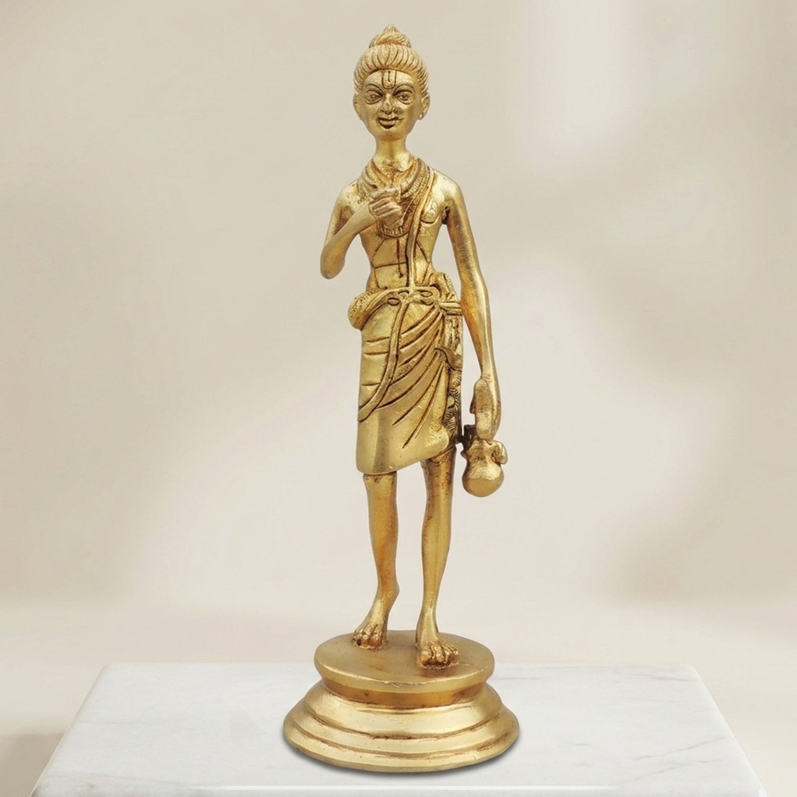 Brass Neelkanth Varni — 6.6"