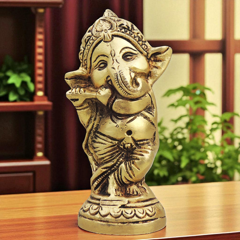 Brass Ganesh — 5.5"