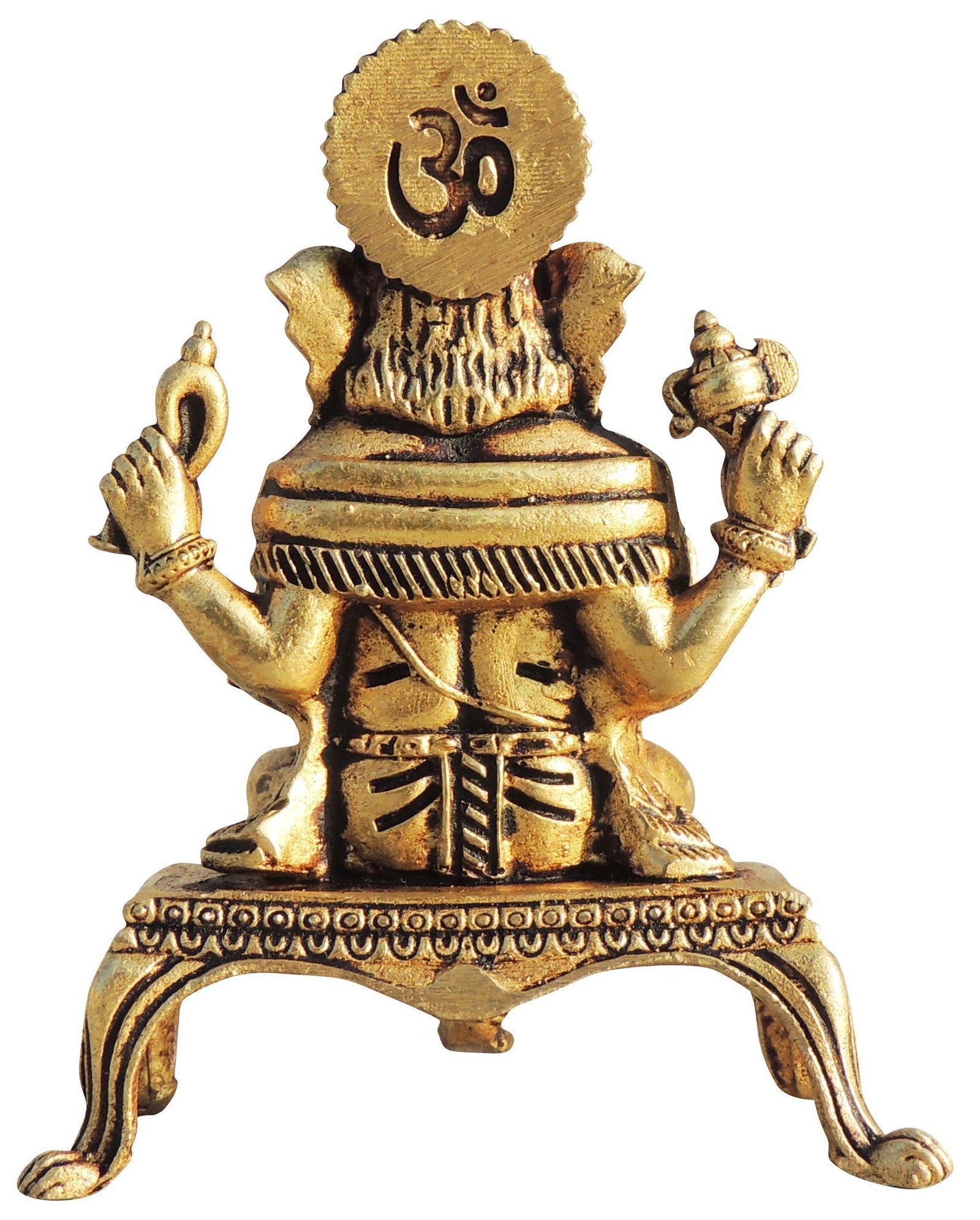 Brass Ganesh — 3.2"