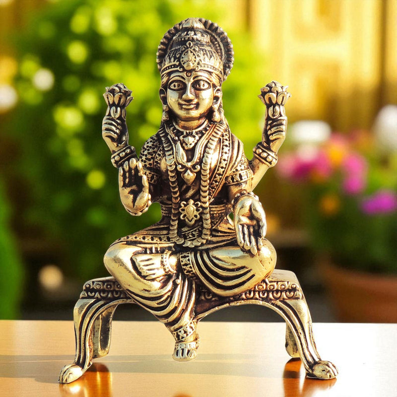 Brass Lakshmi — 3.3"
