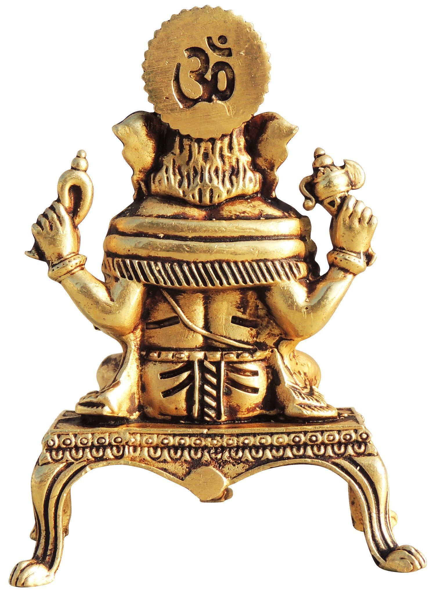 Brass Ganesh — 3.8"