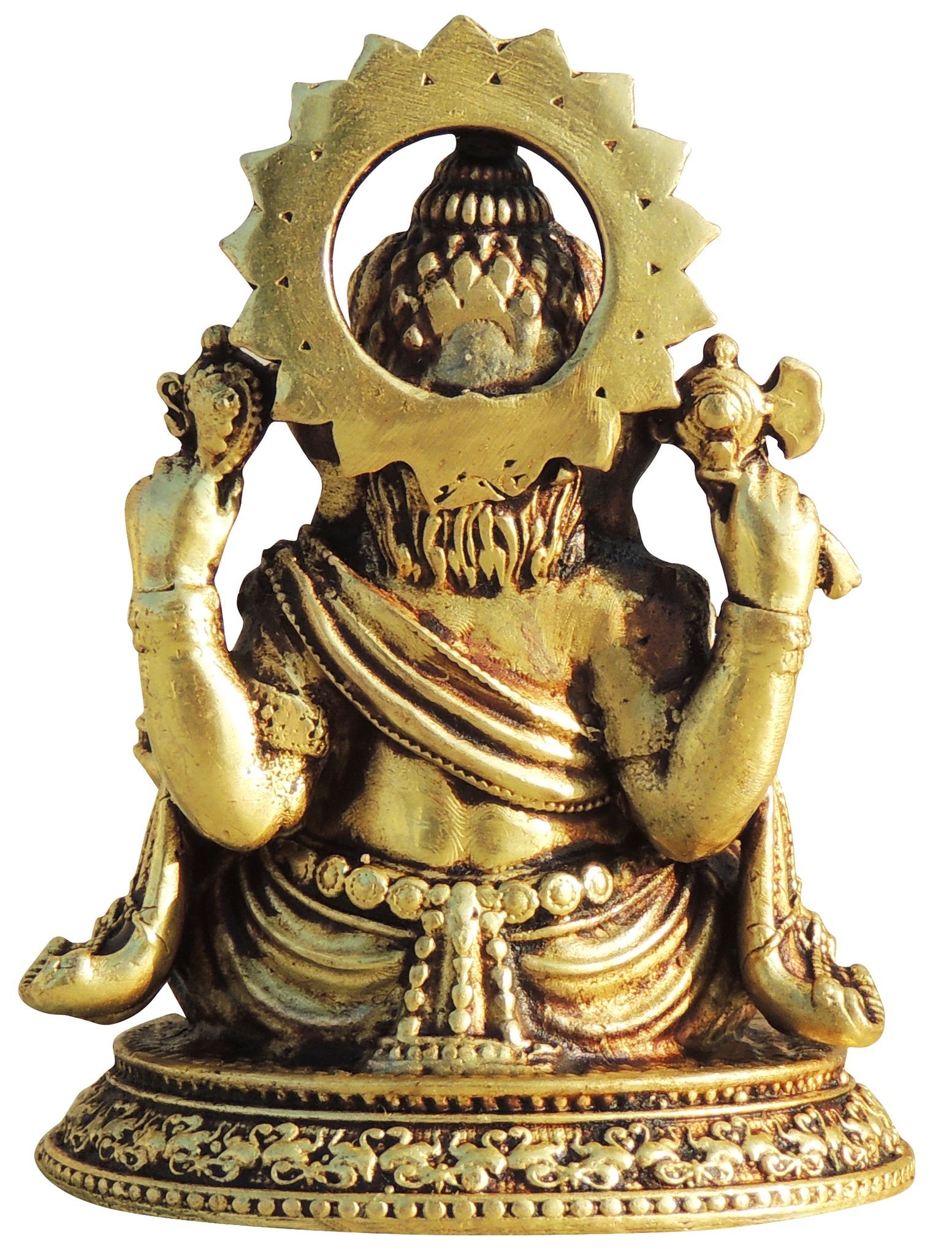 Brass Ganesh — 2.5"
