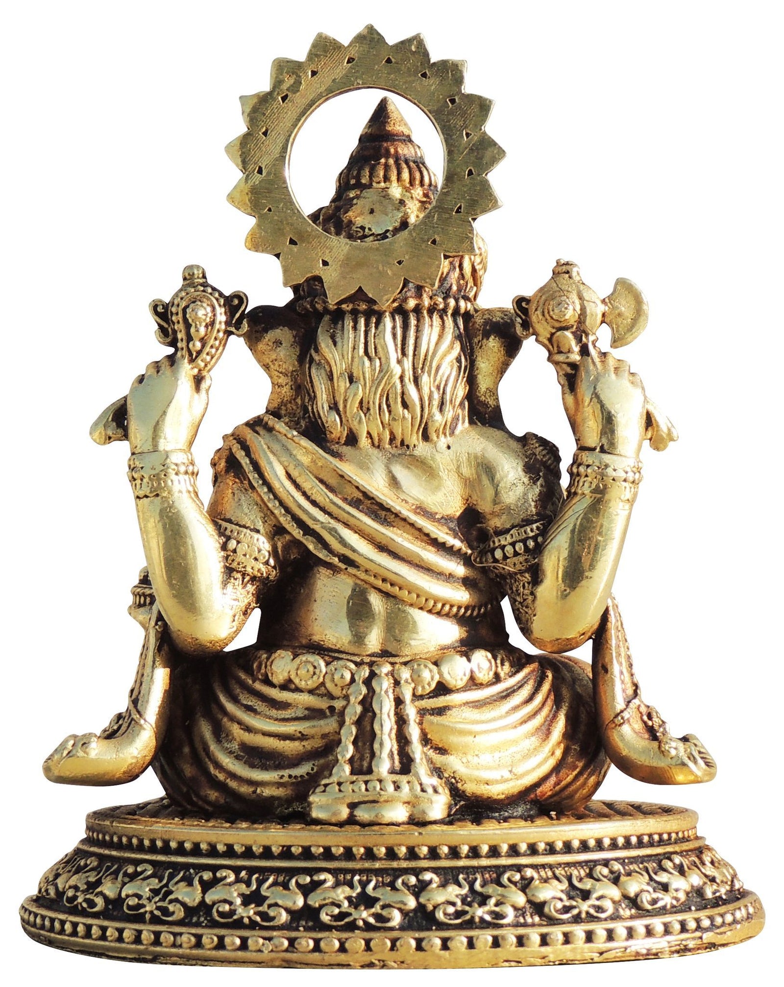Brass Ganesh — 4.5"