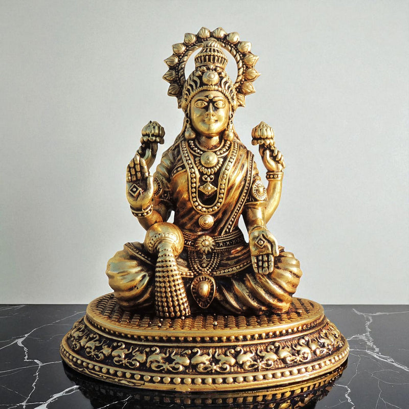 Brass Lakshmi — 4.5"